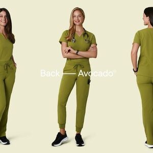 Mandala Scrub SET- Avocado Green